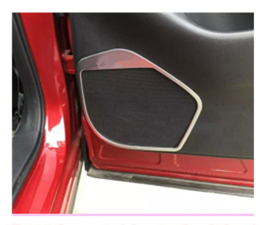 Mazda CX5 KE Chrom Tür Lautsprecher Ringe Musik Rahmen Abdeckung