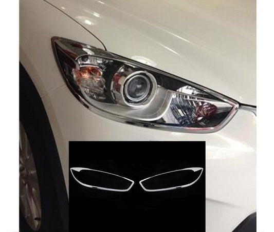 Mazda CX5 KE Chrom Scheinwerfer Leuchte Licht Vorne Abdeckung
