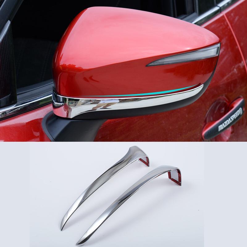 Mazda CX5 KE Chrom Rückspiegel Spiegel Hinten Abdeckung Blende