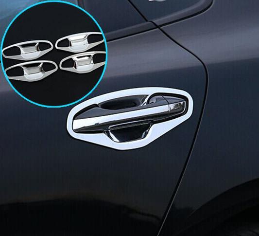 Kia Optima 4 K5 JF Chrom Außen Türgriff Schalen Mulden Tür Kappen Abdeckung