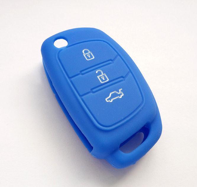 Hyundai Elantra 5 AD Silikon Auto Schlüssel Schutz Hülle Etui