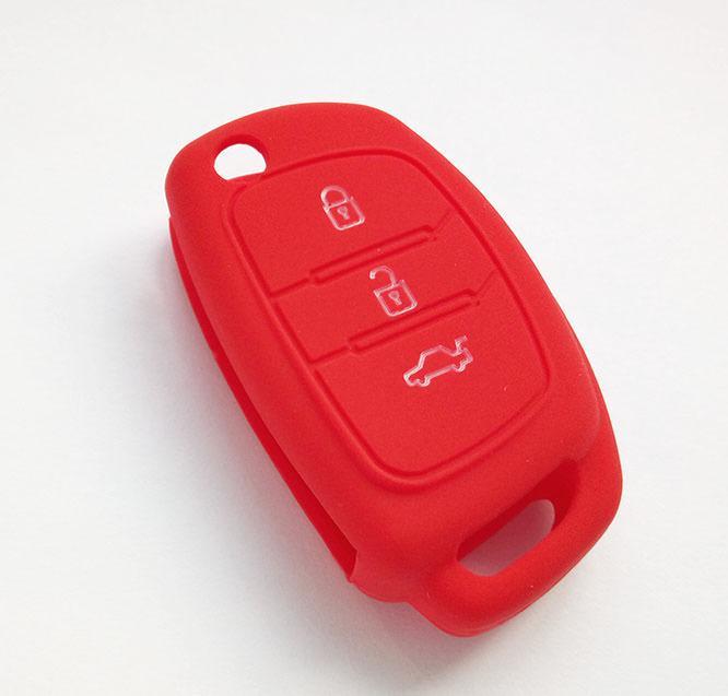 Hyundai Elantra 5 AD Silikon Auto Schlüssel Schutz Hülle Etui