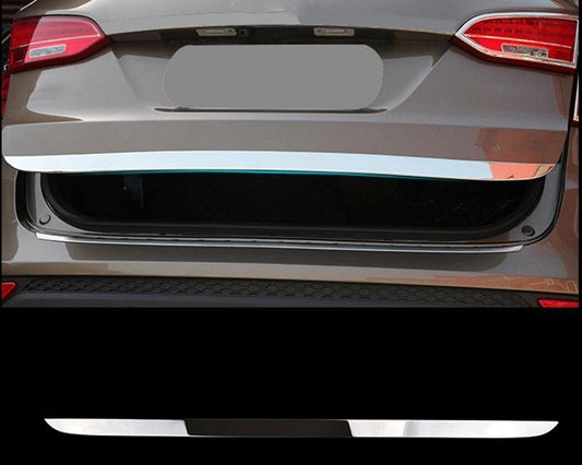Hyundai Santa Fe 3 DM Chrom Kofferraum Gepäckraum Abdeckung Hinten Leiste