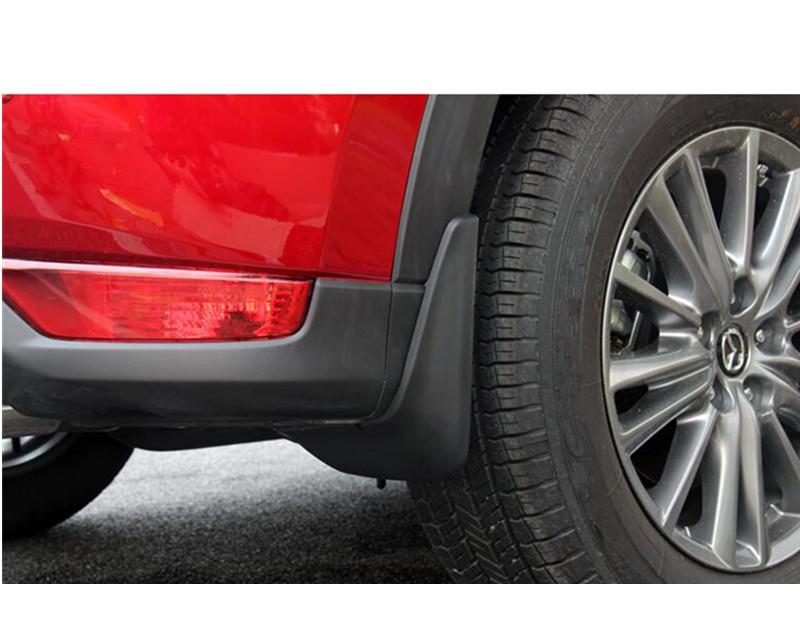 4x Schmutzfänger Spritzschutz Schmutzlappen Set für Mazda 2, Mazda 5