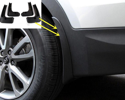 Hyundai Santa Fe 3 DM Schmutzfänger Spritzschutz Schmutzlappen Vorne Hinten