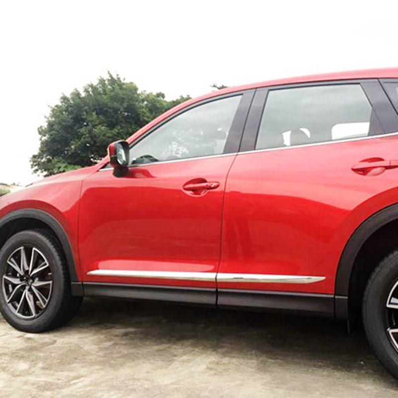 Mazda CX5 KF Chrom Zierleisten Seitenzierleisten Türleisten