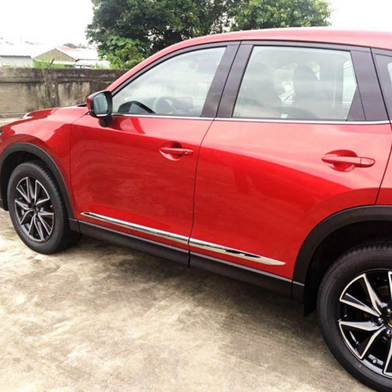 Mazda CX5 KF Chrom Zierleisten Seitenzierleisten Türleisten