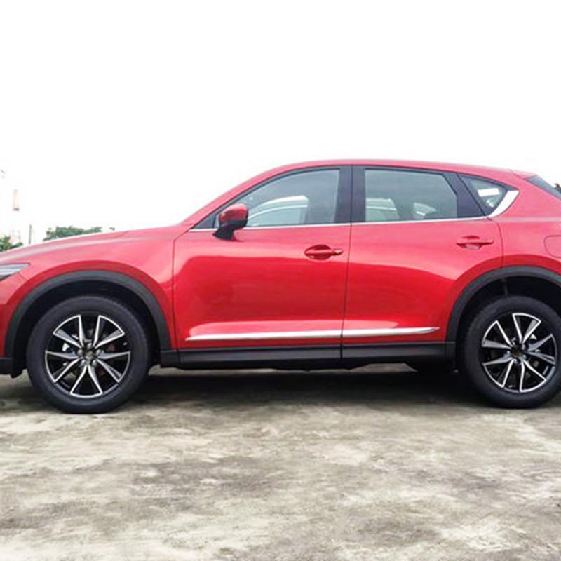 Mazda CX5 KF Chrom Zierleisten Seitenzierleisten Türleisten