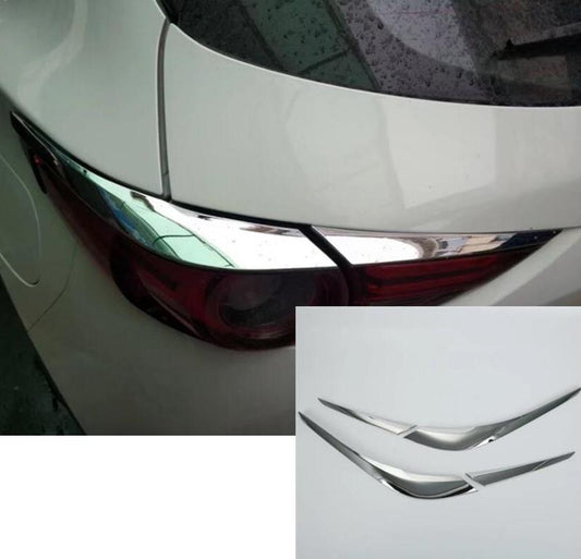 Mazda CX5 KF Chrom Augenbraue Hinteres Licht Rückleuchte Hecklicht