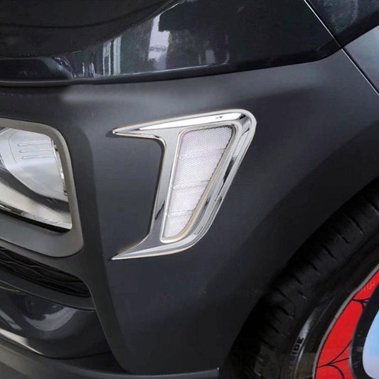 Hyundai Kona Chrom Seitenblinker Rahmen Abdeckung