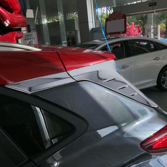 Hyundai Kona Chrom Dreieck Fenster Hinten Abdeckung Rahmen