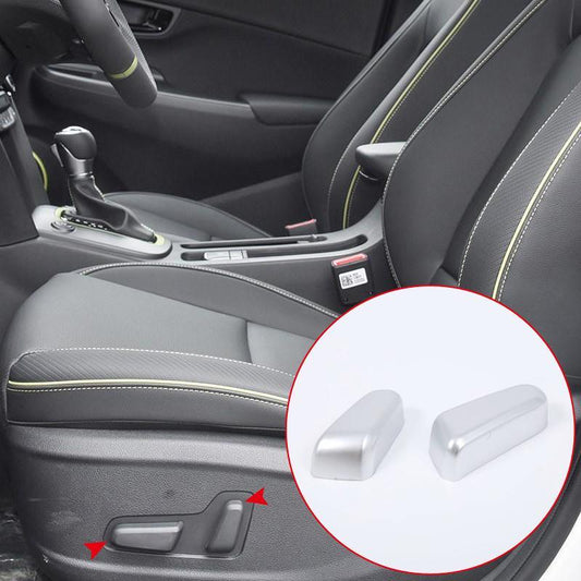 Hyundai Kona Chrom Autositz Einstellung Schalter Knopf Abdeckung
