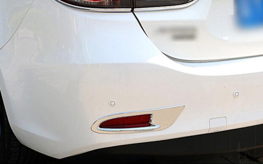 Mazda 6 GJ/GL Chrom Nebelscheinwerfer Licht Abdeckung Rahmen Hinten