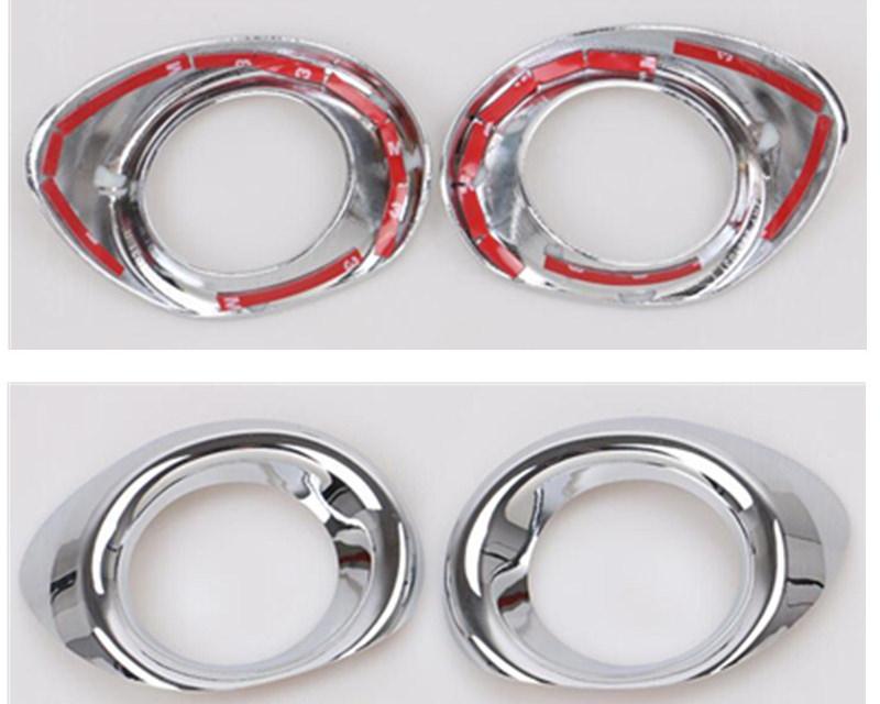 Mazda 6 GJ/GL Chrom Nebelscheinwerfer Licht Abdeckung Rahmen Vorne (kreisförmig)