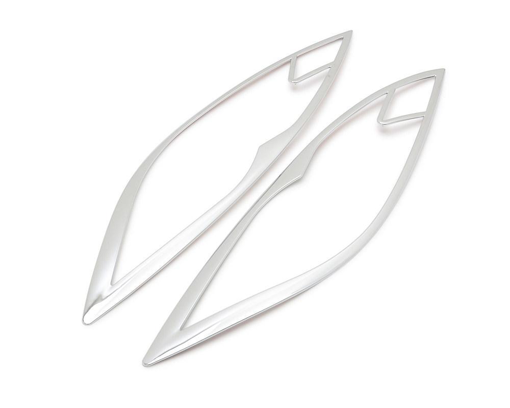 Mazda 6 GH Chrom Scheinwerfer Leuchte Licht Abdeckung Vorne