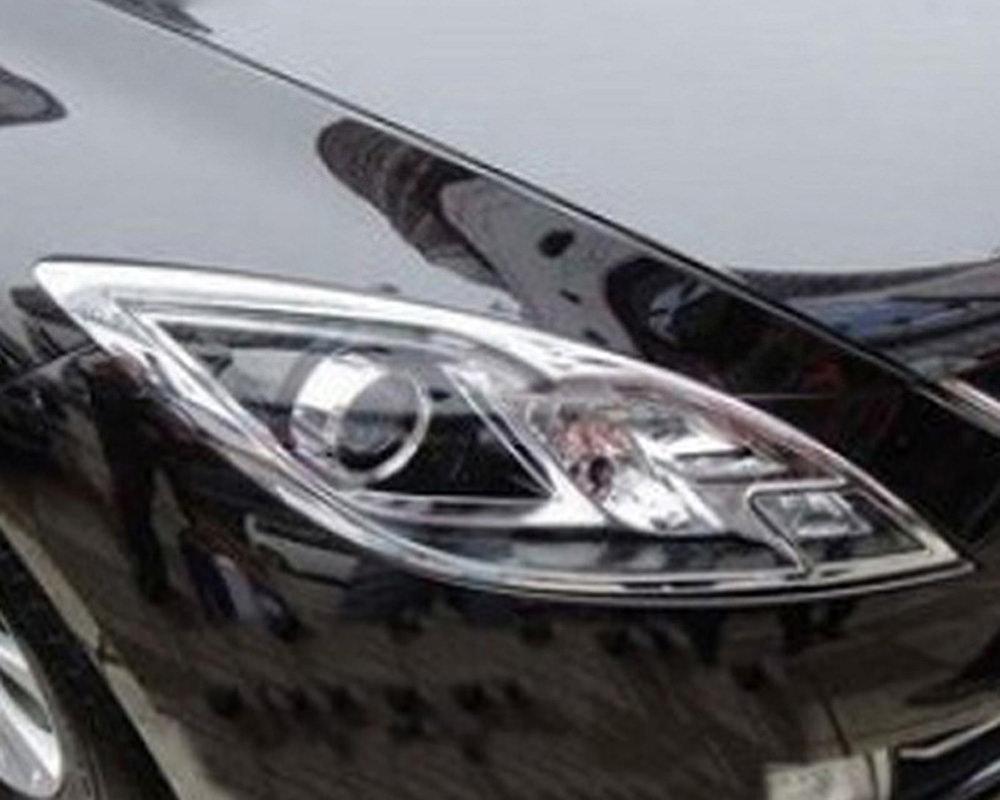 Mazda 6 GH Chrom Scheinwerfer Leuchte Licht Abdeckung Vorne