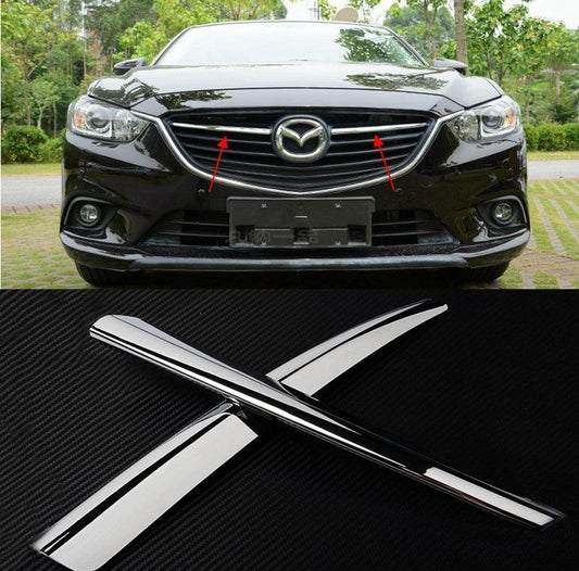 Mazda 6 GJ/GL Chrom Stossleiste Kühlergrill Vorne Leiste Abdeckung (oben)