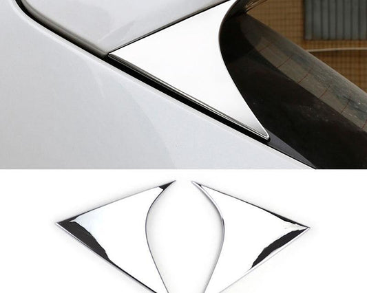 Hyundai Tucson 3 TL Chrom Dreieck Fenster Hinten Abdeckung Rahmen