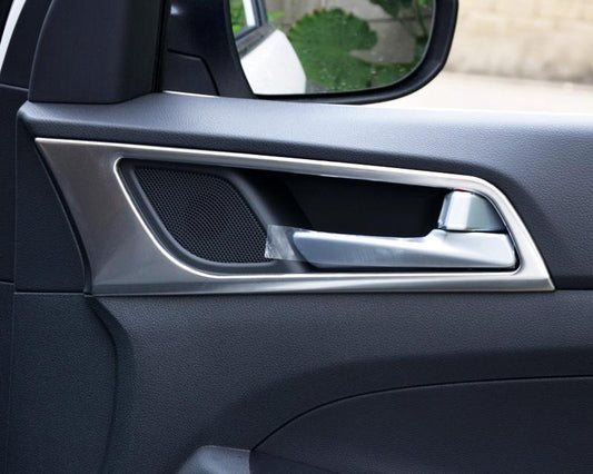 Hyundai Tucson 3 TL Chrom Türgriff Schalen Tür Abdeckung Blende Rahmen