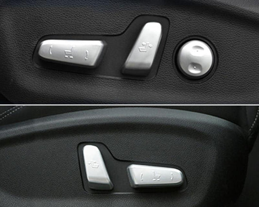 Hyundai Tucson 3 TL Chrom Autositz Einstellung Schalter Knopf Abdeckung