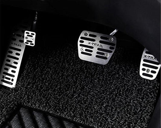 Nissan X-Trail T32 Pedal Auflagen Kappen Gaspedal Kupplung Bremse Fußstütze