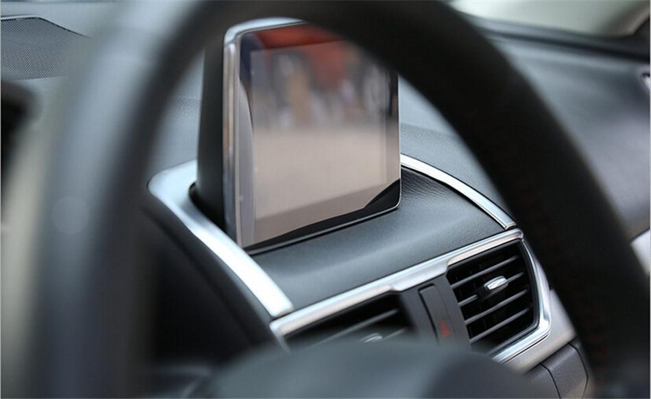 Mazda 3 BM/BN Mittelkonsole GPS Navigation Rahmen Abdeckung