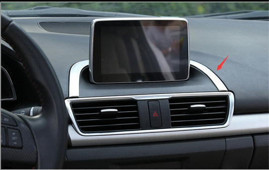 Mazda 3 BM/BN Mittelkonsole GPS Navigation Rahmen Abdeckung