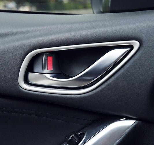 Mazda 3 BM/BN Chrom Türgriff Innen Abdeckung Blende Rahmen