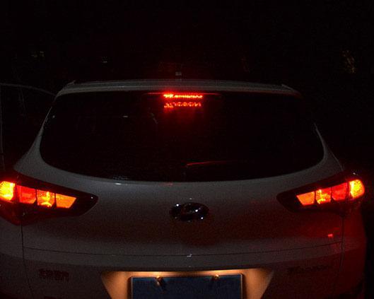 Hyundai Tucson 3 TL Edelstahl Brems Licht Leuchte Leiste Abdeckung