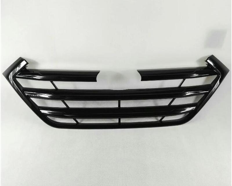Hyundai Tucson 3 TL Chrom Stossleiste Kühlergrill Vorne Leiste Abdeckung