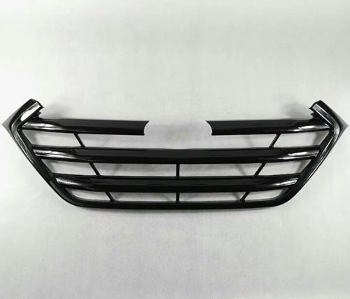 Hyundai Tucson 3 TL Chrom Stossleiste Kühlergrill Vorne Leiste Abdeckung