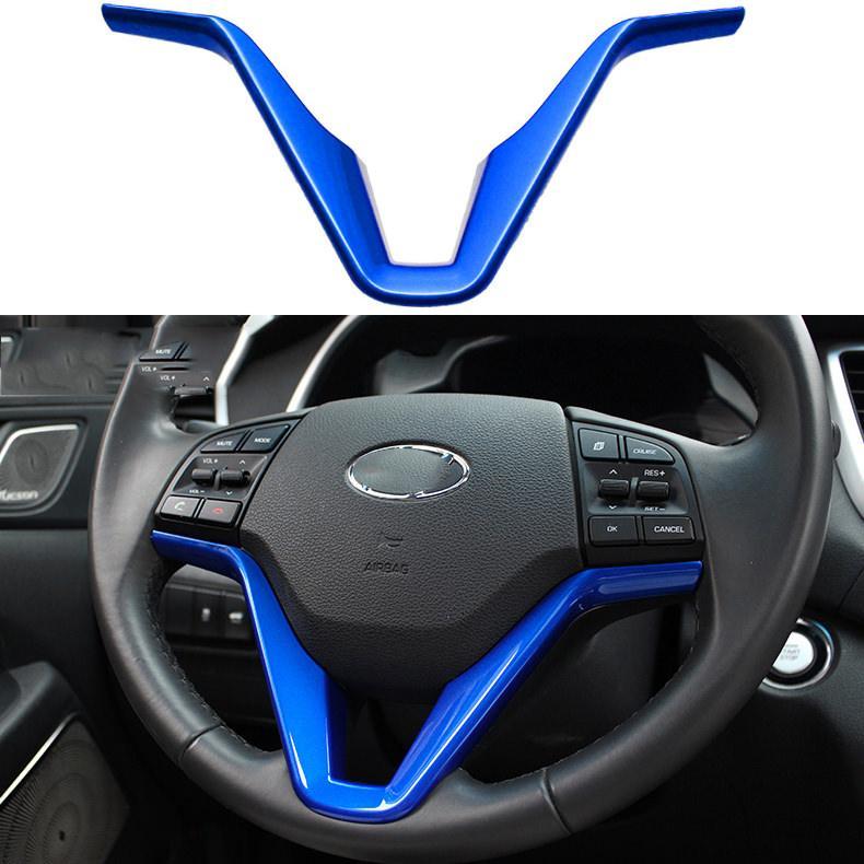 Hyundai Tucson 3 TL Carbon Lenkradbezug Lenkradhülle Abdeckung Rahmen