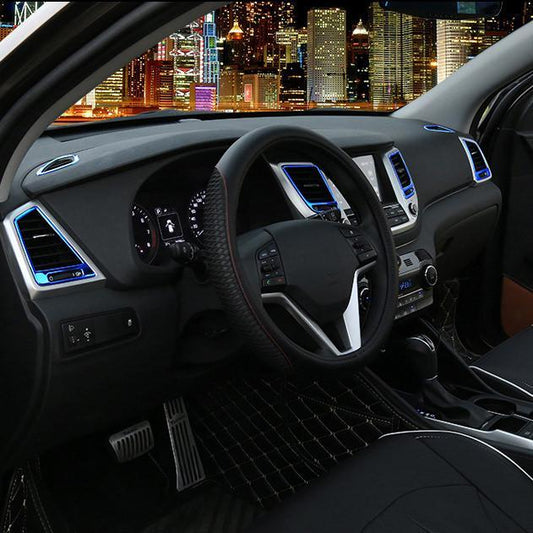 Hyundai Tucson 3 TL Armaturenbrett Luftdüsen Lüftung Abdeckung Rahmen