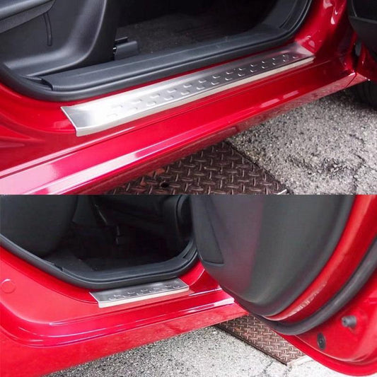 Mazda 2 DJ Türschweller Tür Leiste Fußschutz Einstiegsleisten