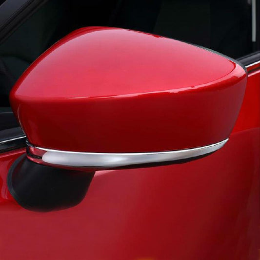 Mazda 2 DJ Chrom Rückspiegel Seitenspiegel Abdeckung Blende Rahmen