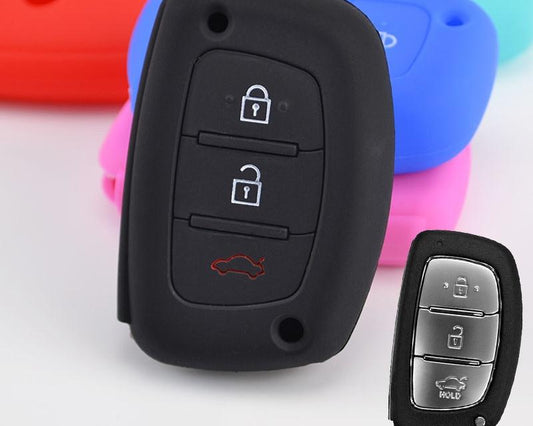 Hyundai Tucson ix35 LM Silikon Auto Schlüssel Schutz Hülle Etui