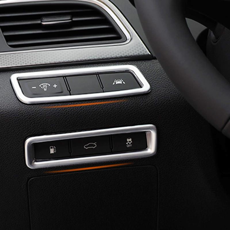 Hyundai Sonata 7 LF Chrom Licht Schalter Abdeckung Rahmen