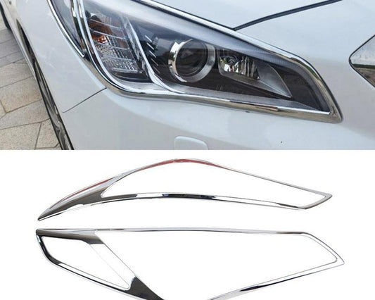 Hyundai Sonata 7 LF Chrom Licht Leuchte Scheinwerfer Vorne Abdeckung