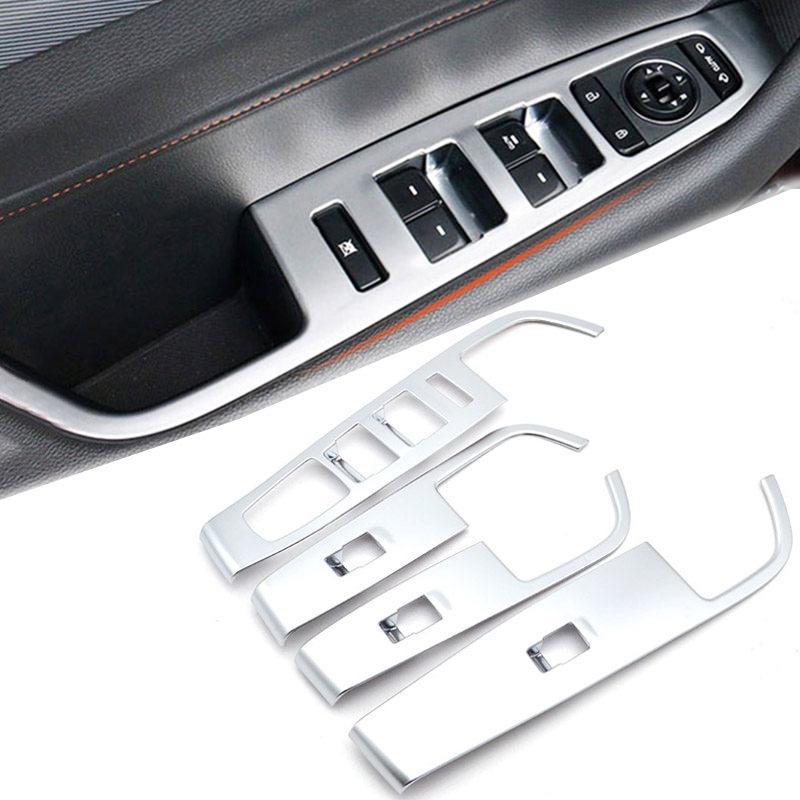 Hyundai Sonata 7 LF Chrom Abdeckung Fenster Heber Schalter Taster Rahmen