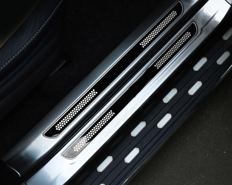 Toyota RAV4 4 XA40 Edelstahl Einstiegs Leisten Tür Schweller Auflage Abdeckung