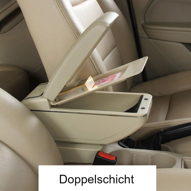 Skoda Fabia 3 B8 Mittelkonsole Armlehne Aufbewahrungs Box Kiste Lagerung Ablagekasten