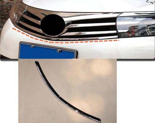 Toyota Corolla E170 Chrom Stossleiste Kühlergrill Vorne Leiste Abdeckung