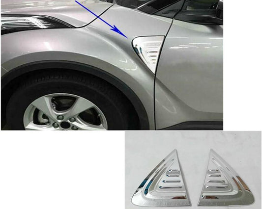 Toyota C-HR Chrom Seitenblinker Rahmen Abdeckung