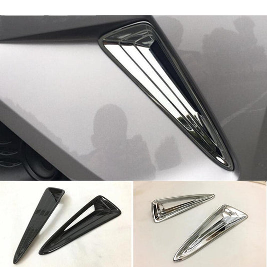 Toyota C-HR Chrom Carbon Nebelscheinwerfer Licht Abdeckung Rahmen Vorne