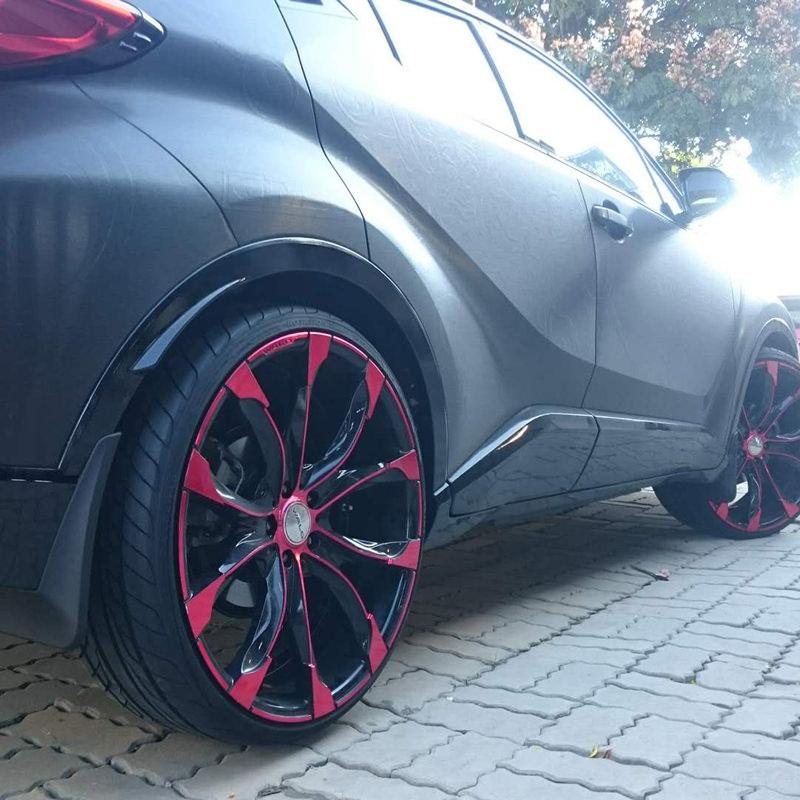 Toyota C-HR Schmutzfänger Spritzschutz Schmutzlappen Vorne Hinten