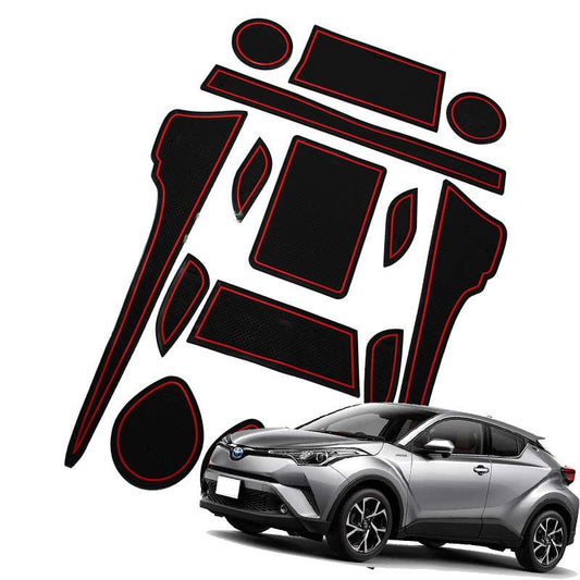 Toyota C-HR Antirutschmatte Gummimatten Rutschfeste Matten