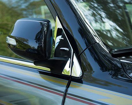 Toyota Land Cruiser J200 Dreieck Fenster Außen Spiegel Abdeckung Rahmen