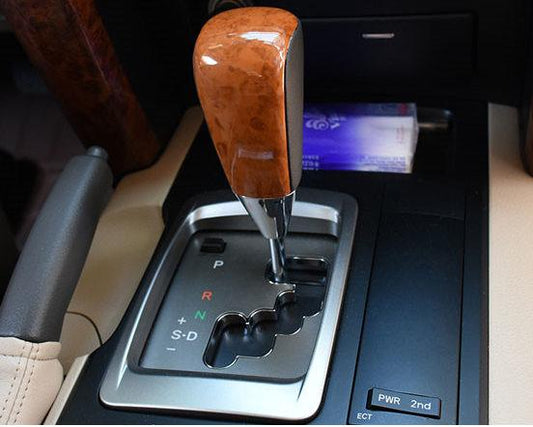 Toyota Land Cruiser J200 Holz Imitation Schaltknauf Schalthebel Abdeckung