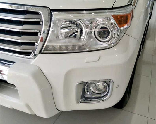 Toyota Land Cruiser J200 Chrom Nebelscheinwerfer Licht Abdeckung Rahmen Vorne