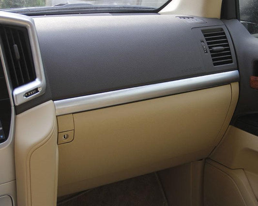 Toyota Land Cruiser J200 Chrom Handschuh Fach Kasten Armaturenbrett Leiste